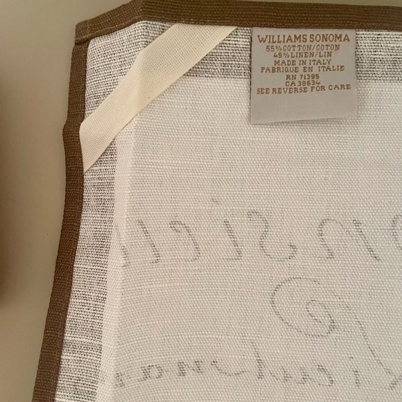 NEW Retired Williams Sonoma Large French Chicken Tea Towel - Picture 5 of 5